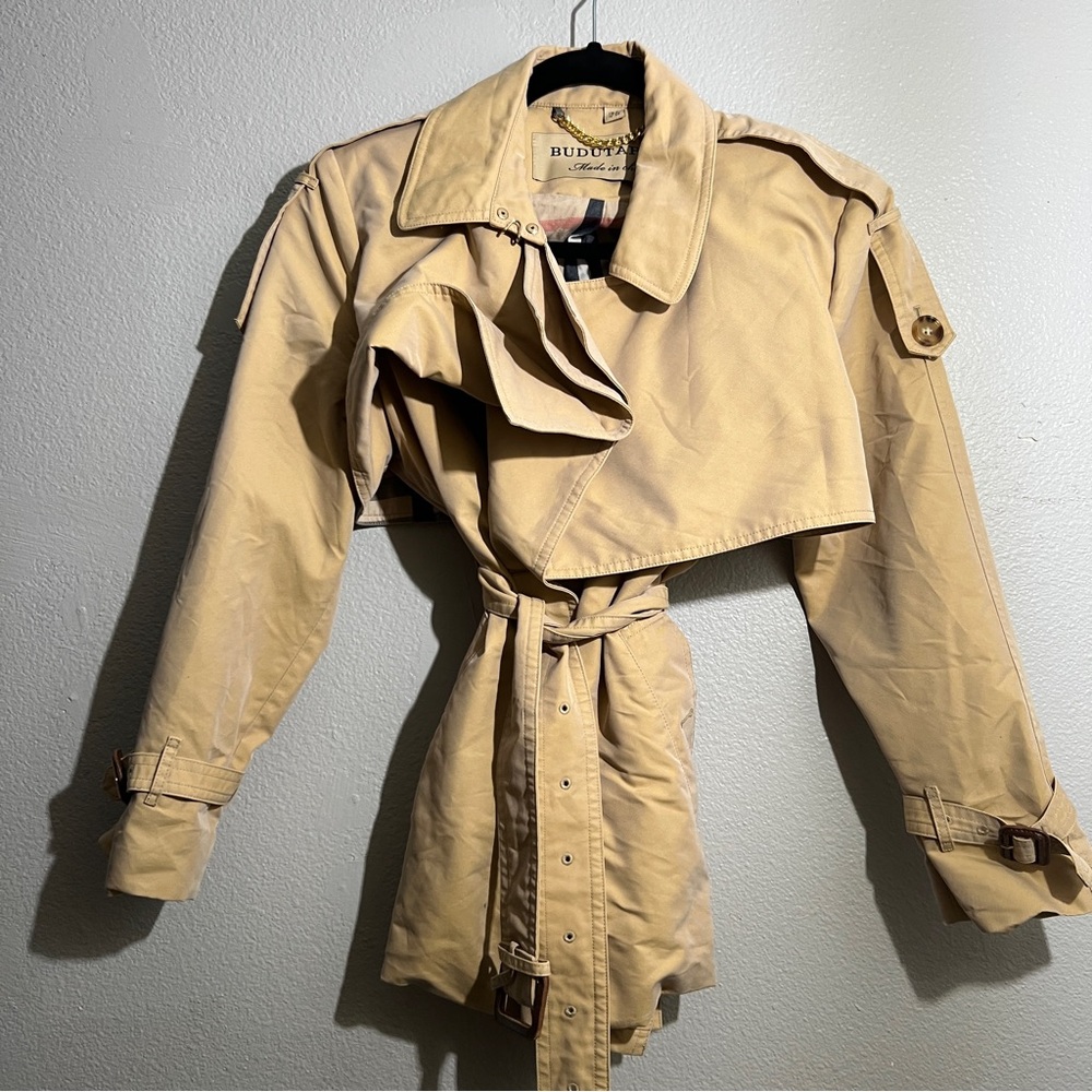 Trench coat Cropped